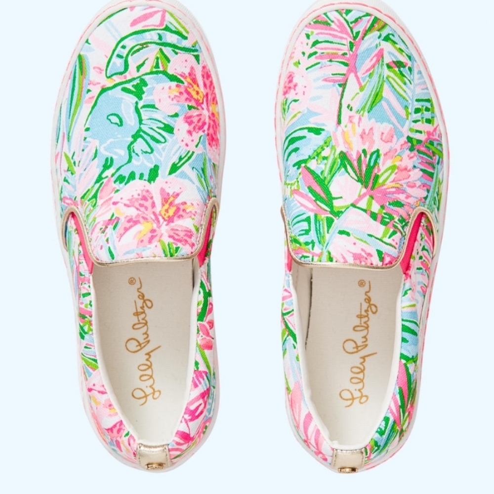 Lilly Pulitzer Julie Sneaker Slip On 8